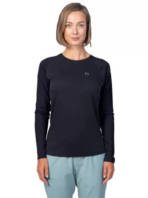 Dámske tričko s dlhým rukávom HANNAH LESLIE L/S ANTHRACITE