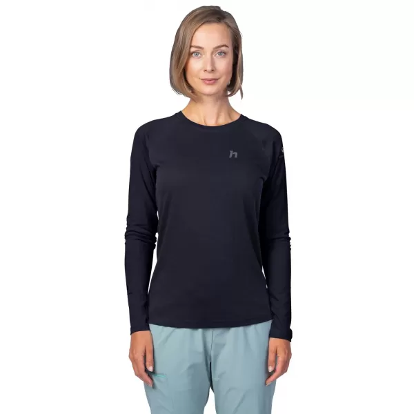  Dámske tričko s dlhým rukávom HANNAH LESLIE L/S ANTHRACITE 