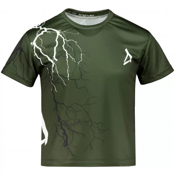  Detské funkčné tričko premium ALTISPORT VOJ/ALK004TR01 OLIVOVÁ 