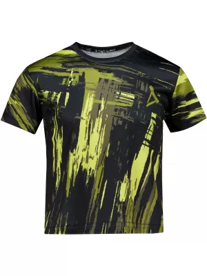 Detské funkčné tričko premium ALTISPORT VOJ/ALK010TR01 ČIERNA/ARMY