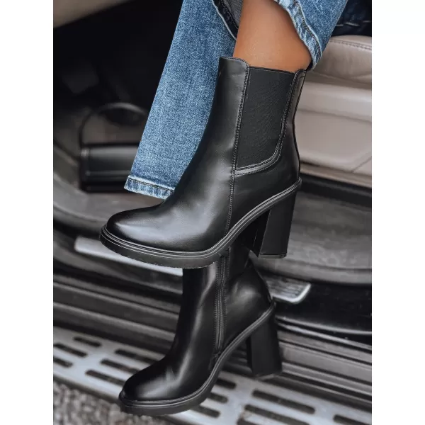  Dámske topánky DSTREET STYLOBOOT ČIERNA 
