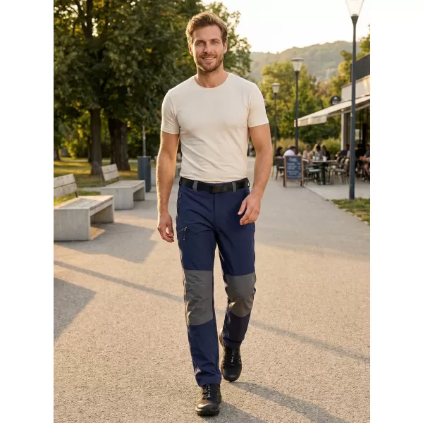  Pánske nohavice ALTISPORT NoPrint NP/ALM6021NJ NAVY/CARBON 