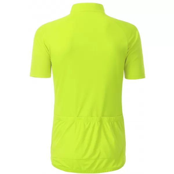  Pánsky cyklo dres ALTISPORT NoPrint NP/ALM215NJ BRIGHT YELLOW 