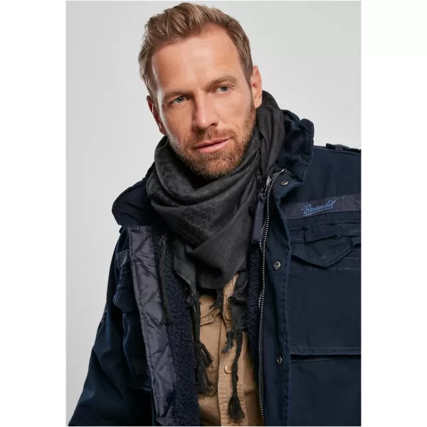  Šál brandit bd7009 Navy/čierny 