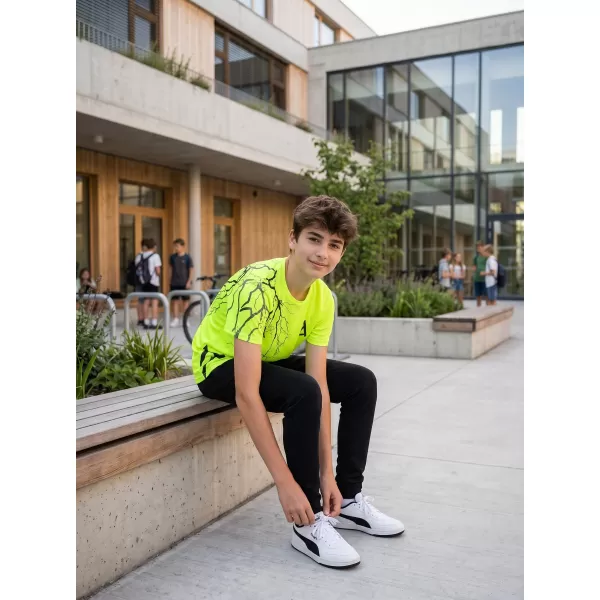  Detské funkčné tričko premium ALTISPORT VOJ/ALK004TR01 NEON YELLOW 