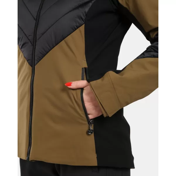  Dámska lyžiarska bunda KILPI LIN-W WL0110KI KHAKI 