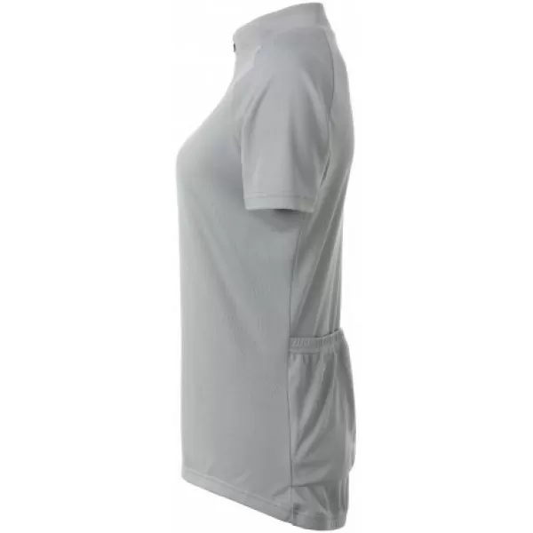  Dámsky cyklo dres ALTISPORT NoPrint NP/ALW115NJ SILVER 