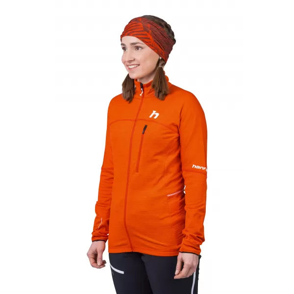  Dámska mikina HANNAH MEDA SPICY ORANGE MEL 