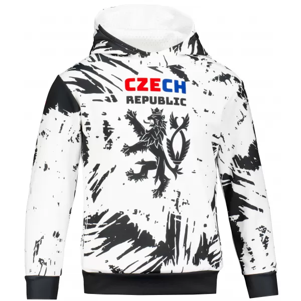 Detská funkčná mikina premium ALTISPORT VOJ/ALK036MI01 biela 