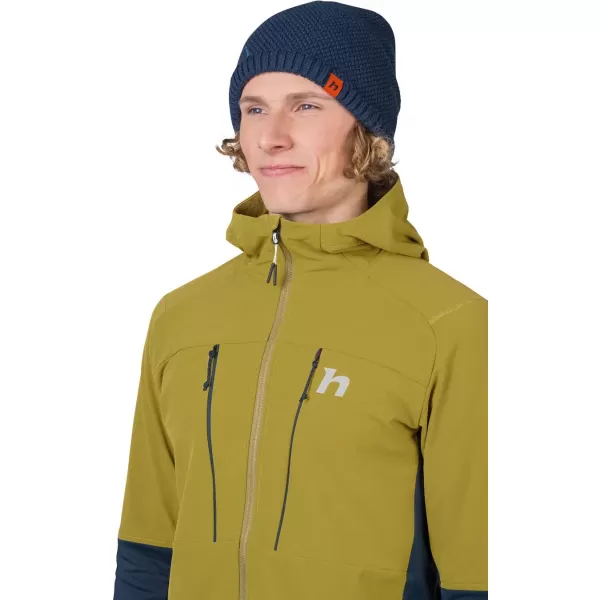  Pánska bunda HANNAH TRANE HOODY AVOCADO OIL/STRATIFIED SEA 