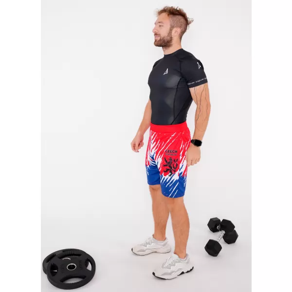  Pánske funkčné kraťasy bez vreciek premium ALTISPORT VOJ/ALM036KRA02 LEV 