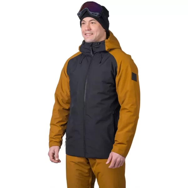  Pánska bunda HANNAH MASCON II ANTHRACITE/GOLDEN BROWN 