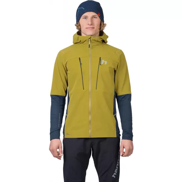  Pánska bunda HANNAH TRANE HOODY AVOCADO OIL/STRATIFIED SEA 
