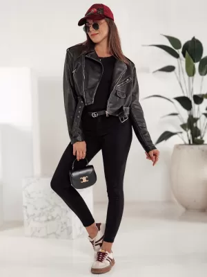 Dámske džínsy DSTREET STYLOVITA ČIERNA