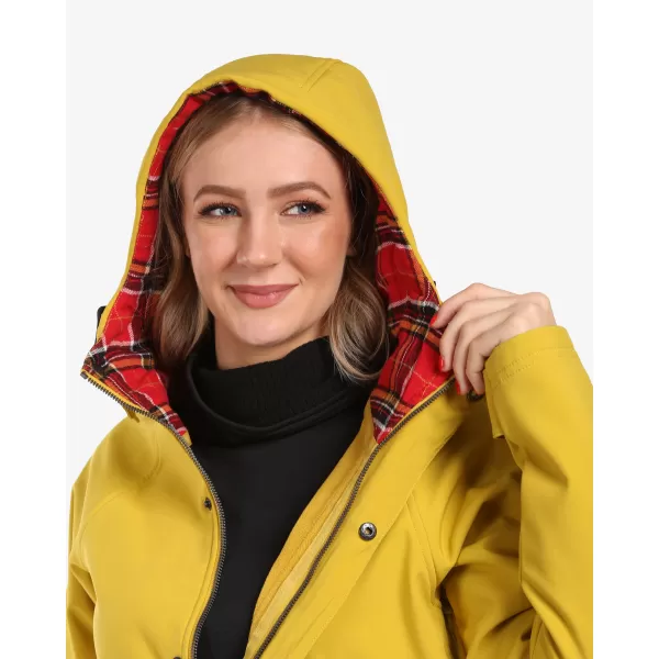  Dámsky softshellový kabát KILPI LASIKA-W WL0136KI ZLATÁ 