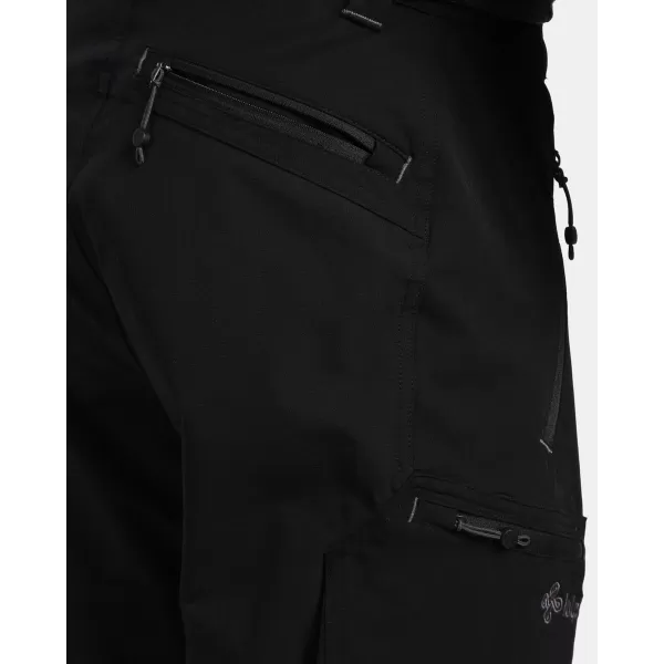  Pánske outdoorové nohavice KILPI TIDE-M WM0413KI čierna 