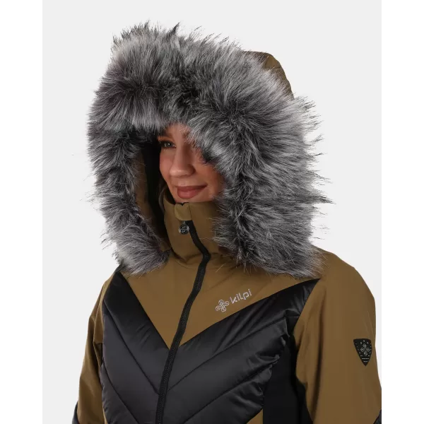  Dámska lyžiarska bunda KILPI LIN-W WL0110KI KHAKI 