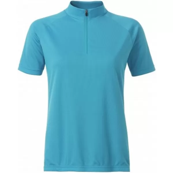  Dámsky cyklo dres ALTISPORT NoPrint NP/ALW115NJ TURQUOISE 