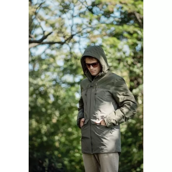  Pánska bunda HUSKY NEBET M DARK KHAKI 