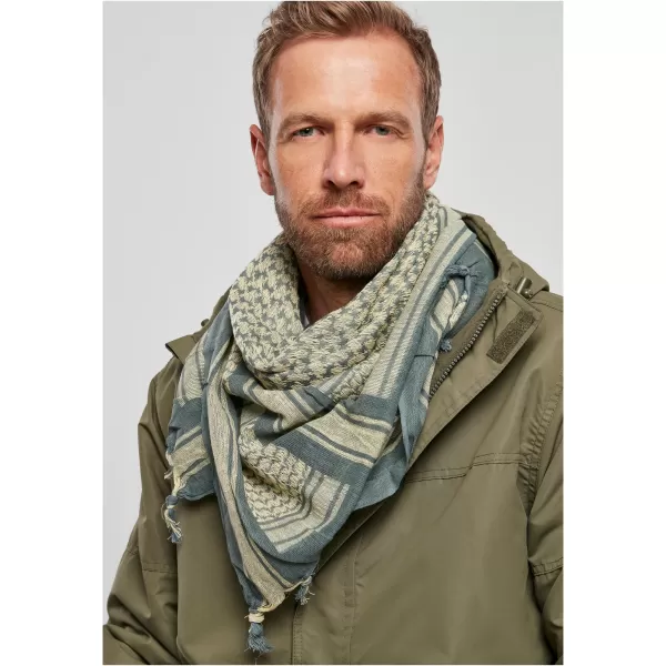  Šatka BRANDIT BD7009 PETROL/KHAKI 