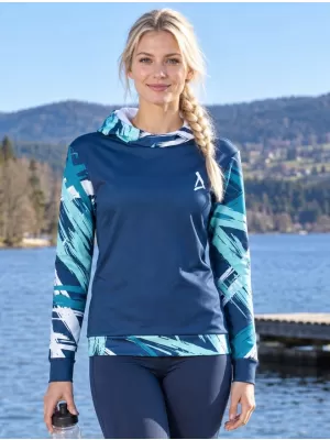 Dámska funkčná mikina premium ALTISPORT VOJ/ALW039MI01 NAVY