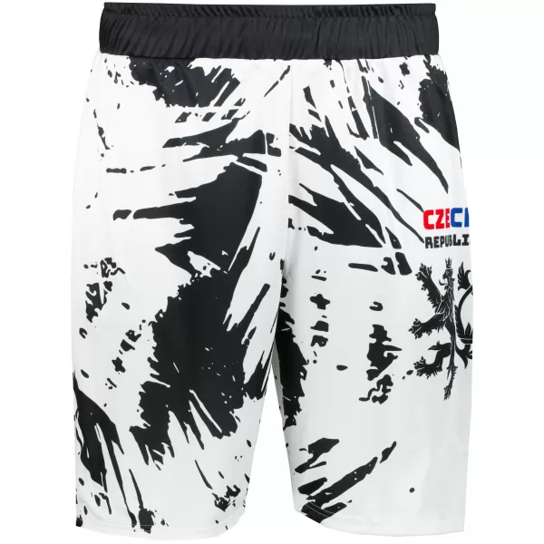  Pánske funkčné kraťasy bez vreciek premium ALTISPORT VOJ/ALM036KRA02 ABSTRAKCIA 