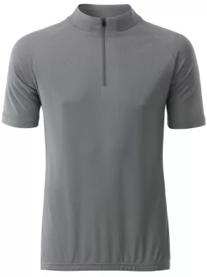 Pánsky cyklo dres ALTISPORT NoPrint NP/ALM215NJ SILVER