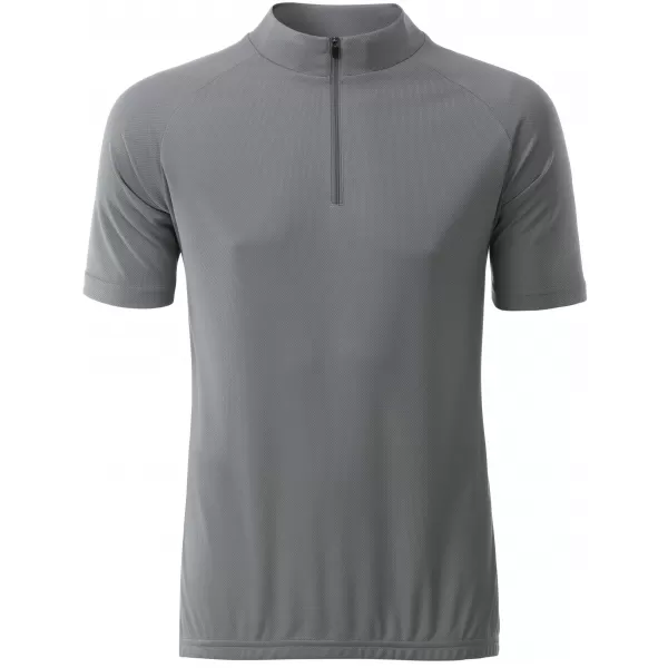  Pánsky cyklo dres ALTISPORT NoPrint NP/ALM215NJ SILVER 