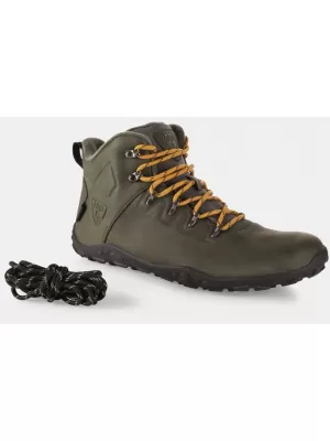 Dámska barefoot obuv KILPI BARE HIGH WP-U WU0954KI TMAVO zelená