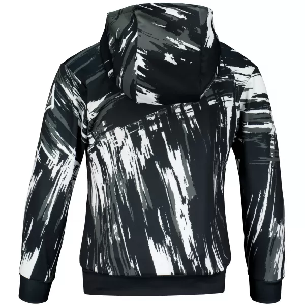  Detská prémiová funkčná mikina ALTISPORT VOJ/ALK010MI01 ČIERNOBIELY 