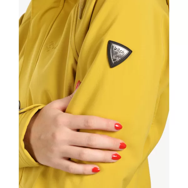  Dámsky softshellový kabát KILPI LASIKA-W WL0136KI ZLATÁ 