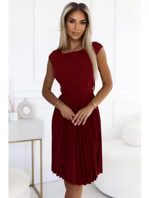 Šaty NUMOCO LILA 311-15 BORDOVÁ