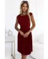 Šaty NUMOCO LILA 311-15 BORDOVÁ