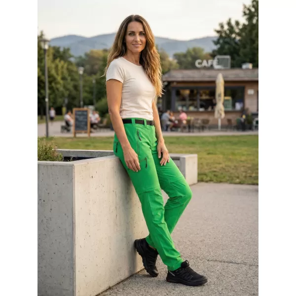  Dámske nohavice/kraťasy ALTISPORT NoPrint NP/ALW1021NJ FERN GREEN 