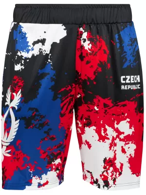 Pánske funkčné kraťasy bez vreciek premium ALTISPORT VOJ/ALM036KRA02 ŠKVRNY