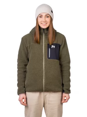Dámska mikina HANNAH KOALA HOODY IVY GREEN / ANTHRACITE