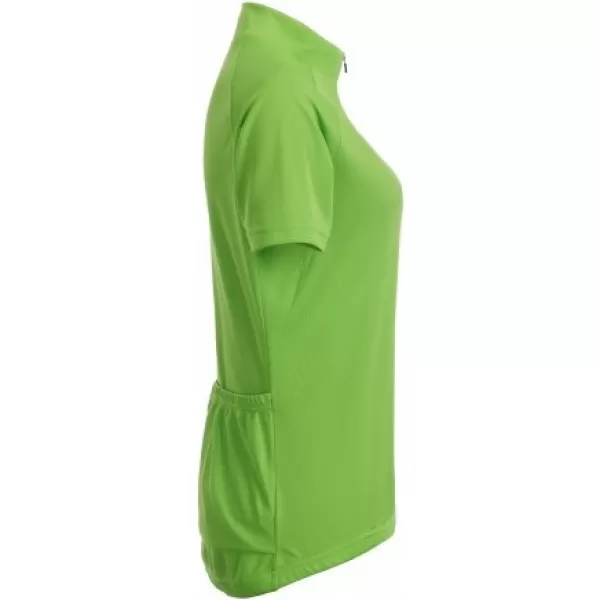  Dámsky cyklo dres ALTISPORT NoPrint NP/ALW115NJ LIME GREEN 