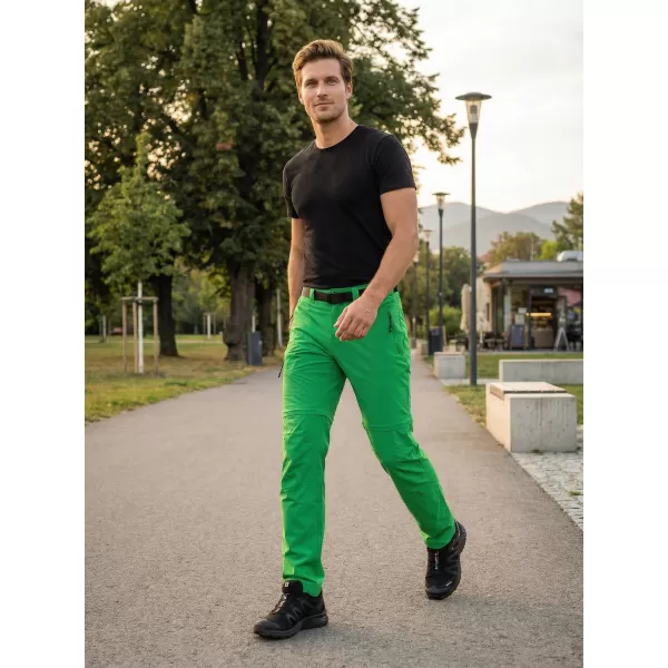  Pánske nohavice/kraťasy ALTISPORT NoPrint NP/ALM2021NJ FERN GREEN 