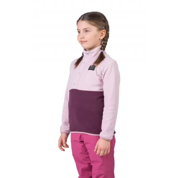  Detská mikina HANNAH MINT JR VIOLET ICE/FIG 