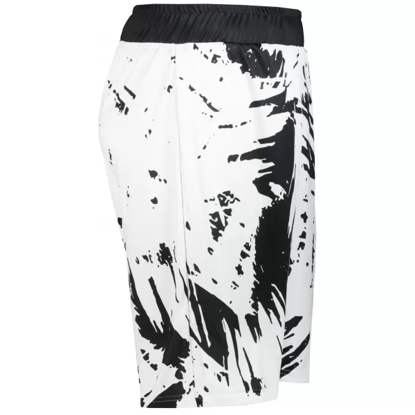  Pánske funkčné kraťasy bez vreciek premium ALTISPORT VOJ/ALM036KRA02 ABSTRAKCIA 