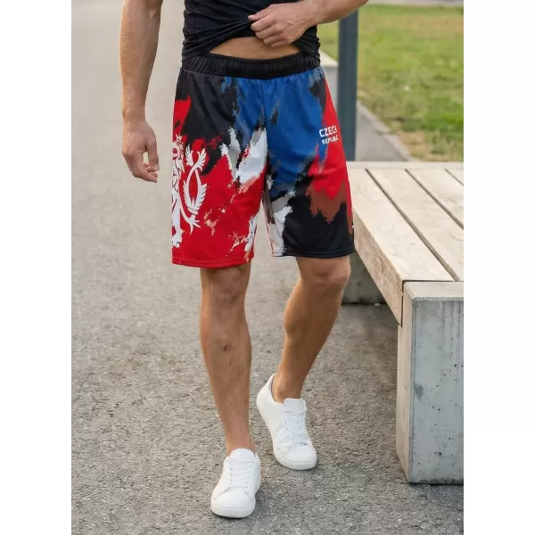  Pánske funkčné kraťasy bez vreciek premium ALTISPORT VOJ/ALM036KRA02 ŠMÚHY 