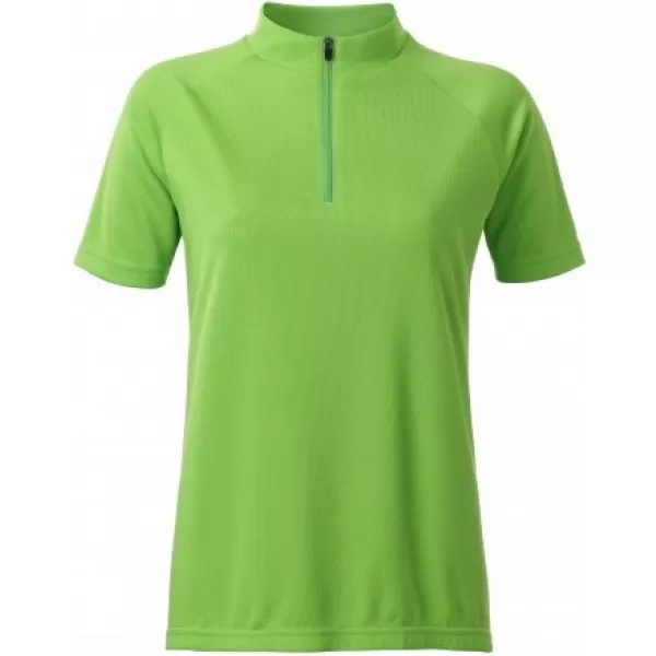  Dámsky cyklo dres ALTISPORT NoPrint NP/ALW115NJ LIME GREEN 