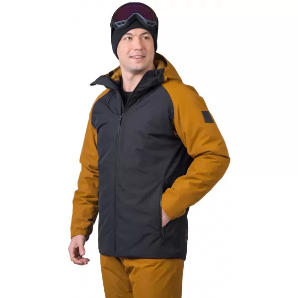  Pánska bunda HANNAH MASCON II ANTHRACITE/GOLDEN BROWN 