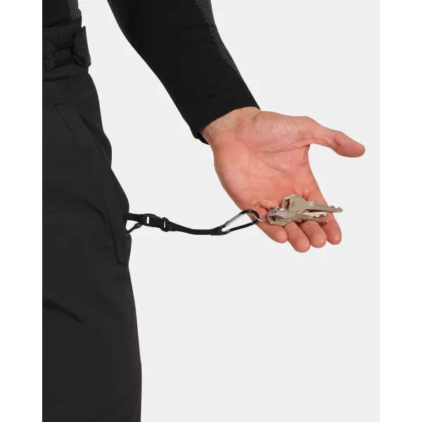  Pánske softshellové lyžiarske nohavice KILPI RHEA-M WM0409KI čierna 