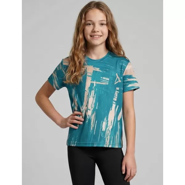  Detské funkčné tričko premium ALTISPORT VOJ/ALK010TR01 EMERALD/MODRÁ 