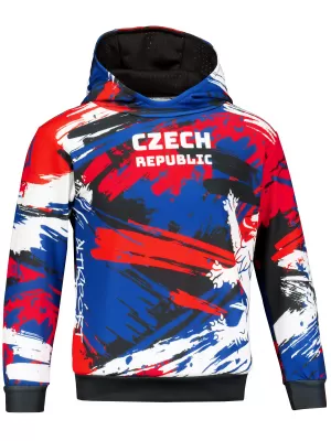 Detská funkčná mikina premium ALTISPORT VOJ/ALK036MI01 ČERVENÁ