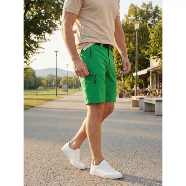  Pánske šortky ALTISPORT NoPrint NP/ALM4021NJ FERN GREEN 