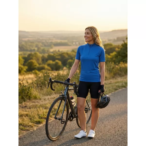  Dámsky cyklo dres ALTISPORT NoPrint NP/ALW115NJ ROYAL 