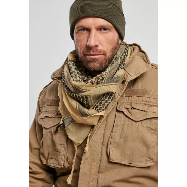  Šatka BRANDIT BD7009 KHAKI/BLACK 