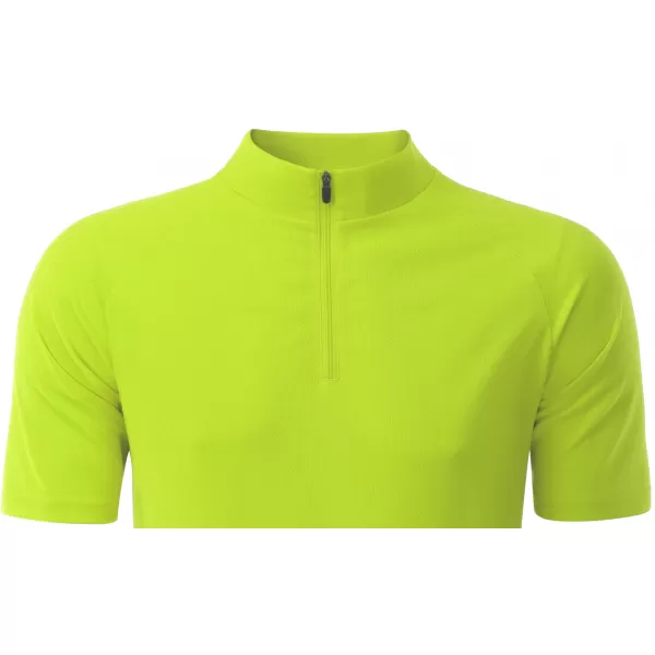  Pánsky cyklo dres ALTISPORT NoPrint NP/ALM215NJ BRIGHT YELLOW 